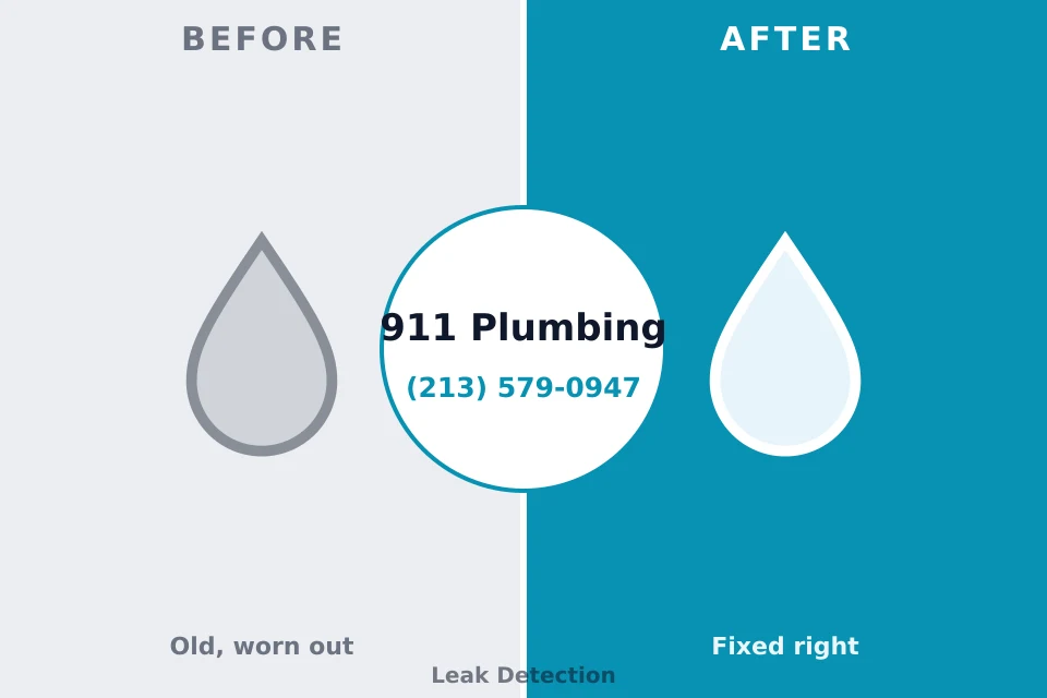 Before and after: plumbing repair Bowling Green, OH